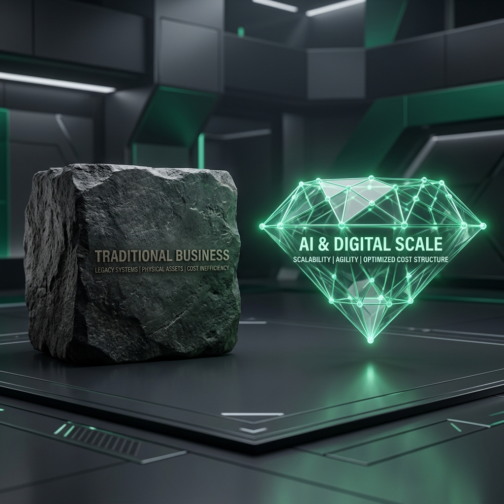 AI vs traditional businesses: why entrepreneurs must rethink their business models